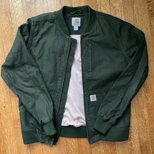 Carhartt Womens Crawford Bomber Jacket Coat, canvas